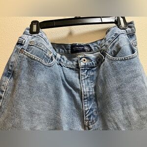 Used Lane Bryant Classic Venezia Jeans Size 14 Petite 100% Cotton Made in Mexico